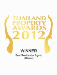 Thailand property awards 2012 best residential agent Koh Samui Kalara – Winner
