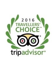 Trip Advisor traveller’s choice award 2016